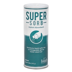 Fresh Products Super-Sorb Liquid Spill Vomit Absorbent Granules 6 x 12oz